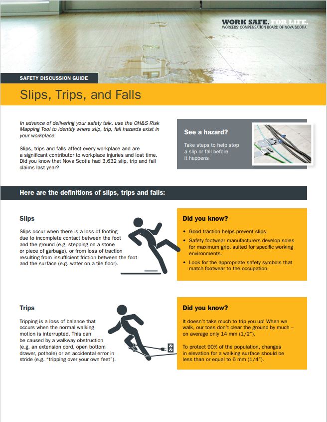 Slips, Trips & Falls